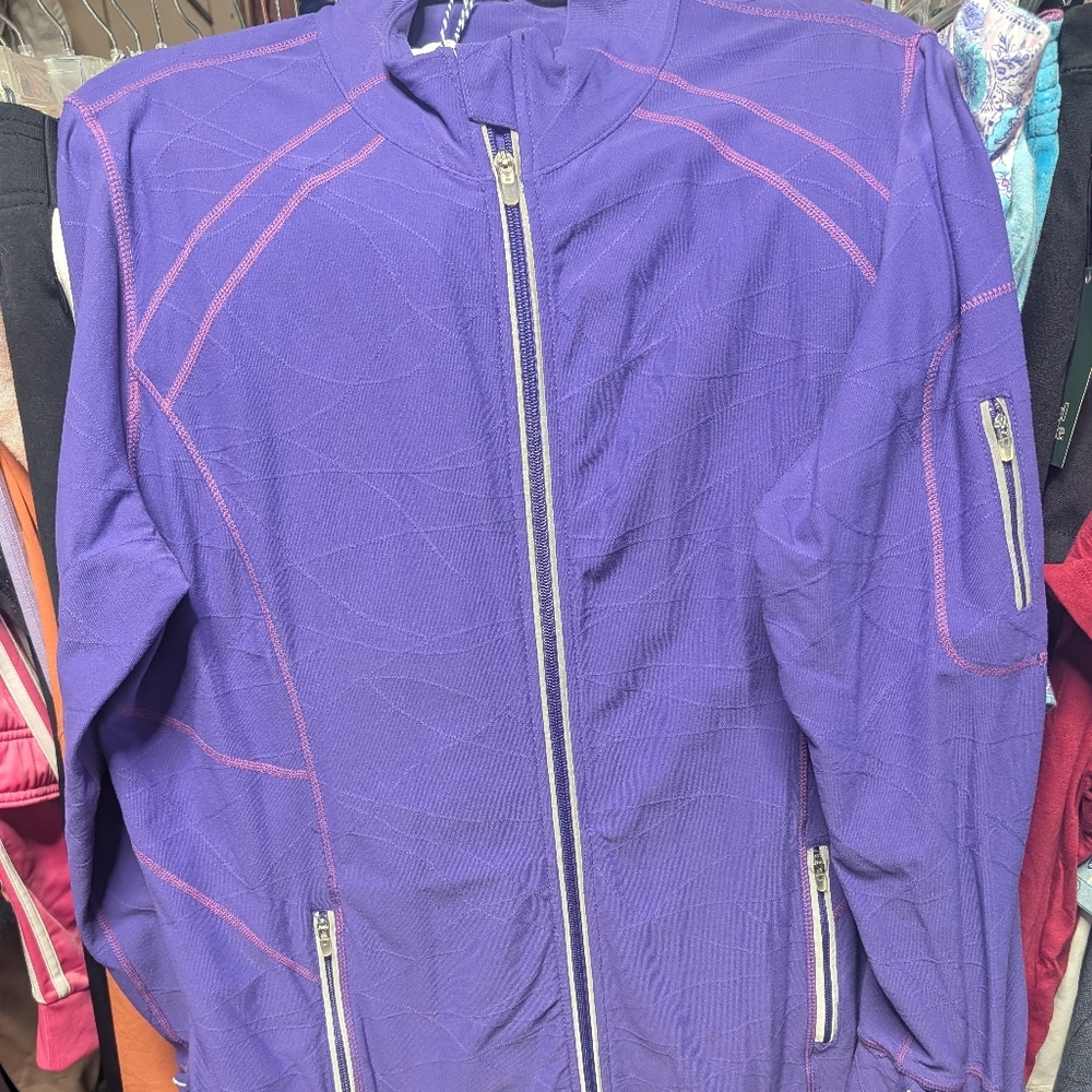 Kirkland signature zip up athletic jacket